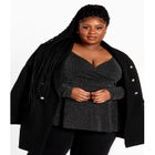 Glam Peplum Top image number null