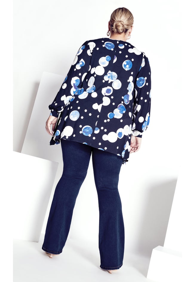 Noelle Foil Tunic image number 1