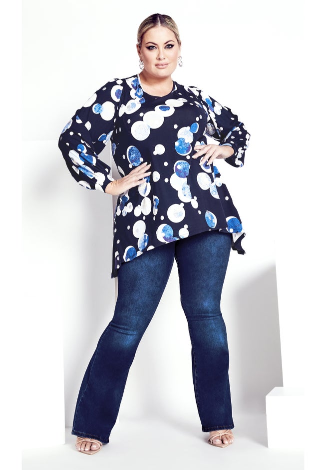 Noelle Foil Tunic image number 4