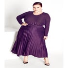 Knit Pleat Skirt image number null