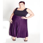 Knit Pleat Skirt image number null