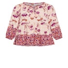 Imari Empire Waist Spliced Top image number null