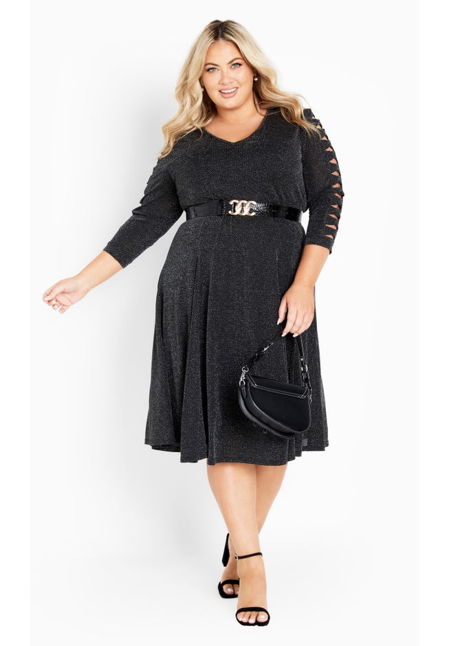 Glam Sleeve Dress image number 3