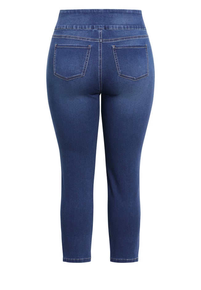 Jada Pull On Jean image number null