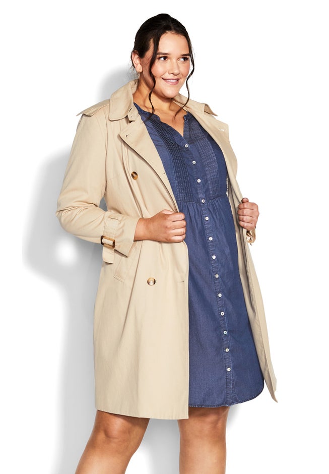 Mae Pintuck Shirtdress image number null