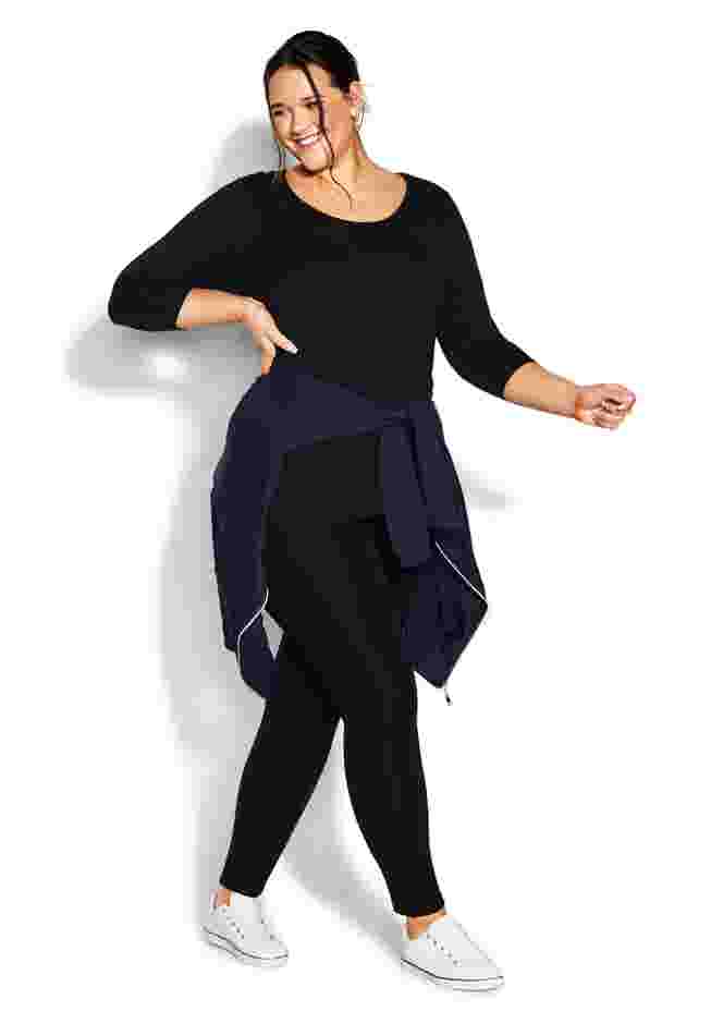 Pull On Ponte Pant image number 2