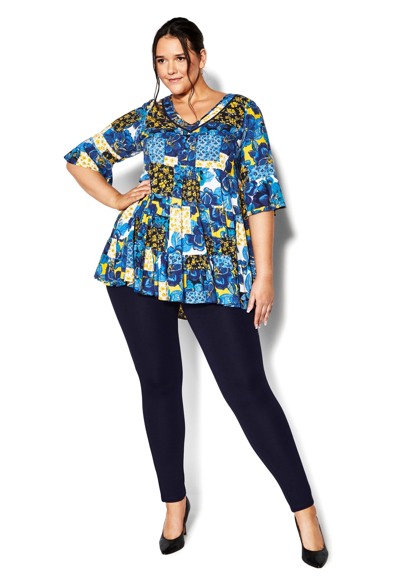 Pull On Ponte Pant image number 1