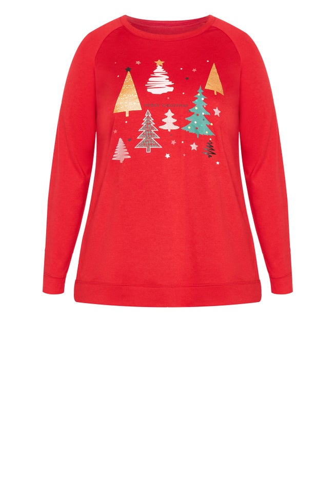 Multi Tree Sweat Top image number null