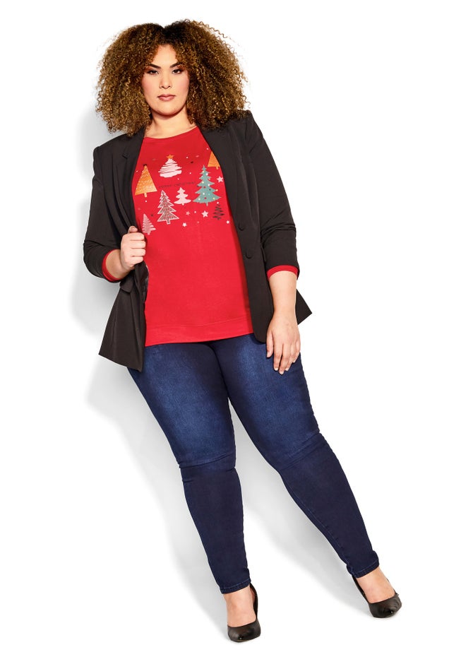 Multi Tree Sweat Top image number null