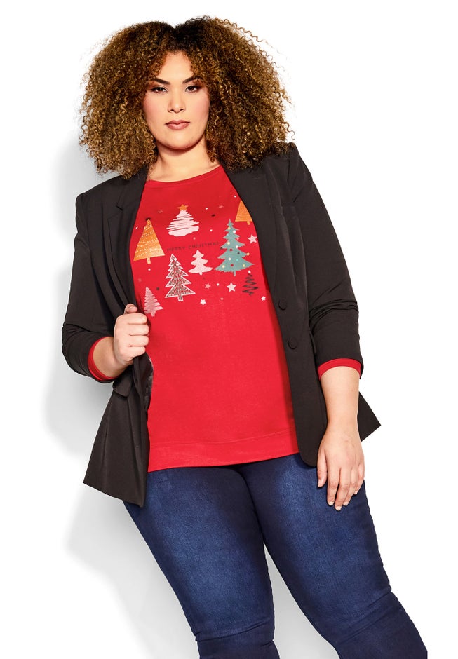 Multi Tree Sweat Top image number null