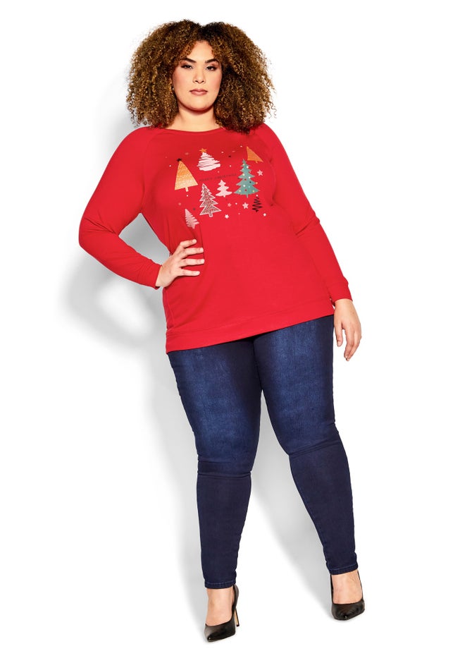 Multi Tree Sweat Top image number null
