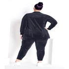 Velour Panel Pant image number null