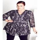 After Dark Print Tunic image number null