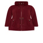 Fleece Hood Coat image number null