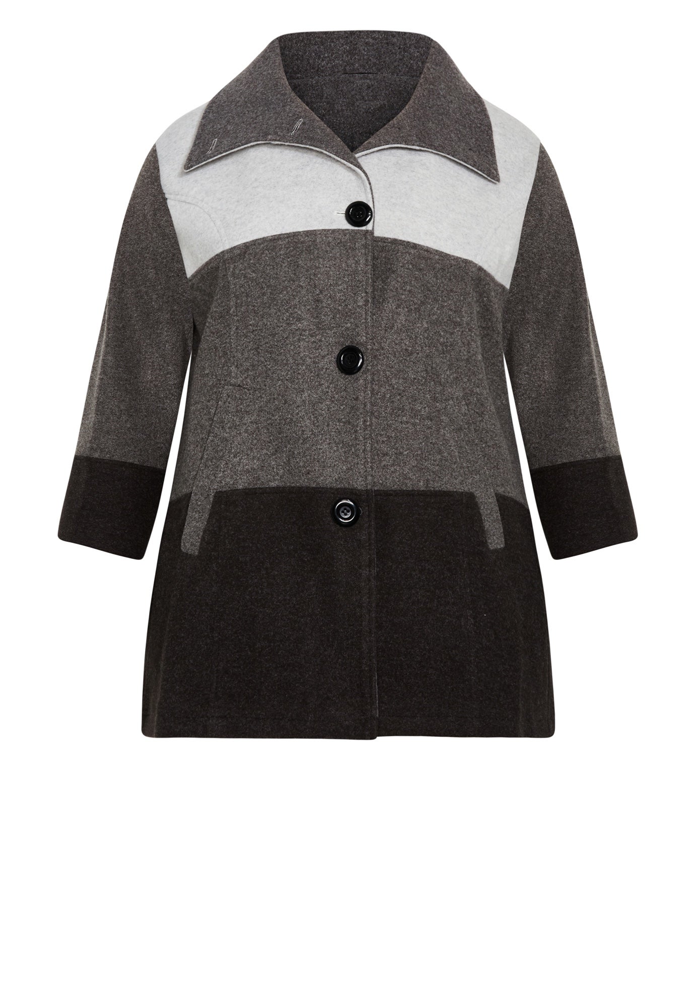 Color Block Stripe Jacket image number 3