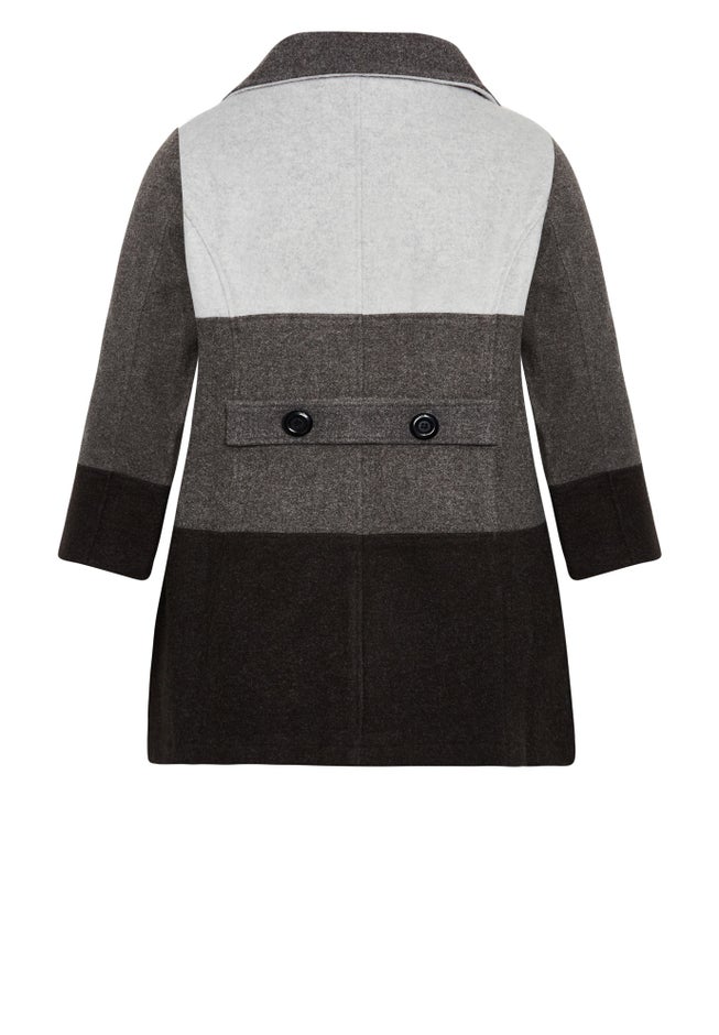 Color Block Stripe Jacket image number 5