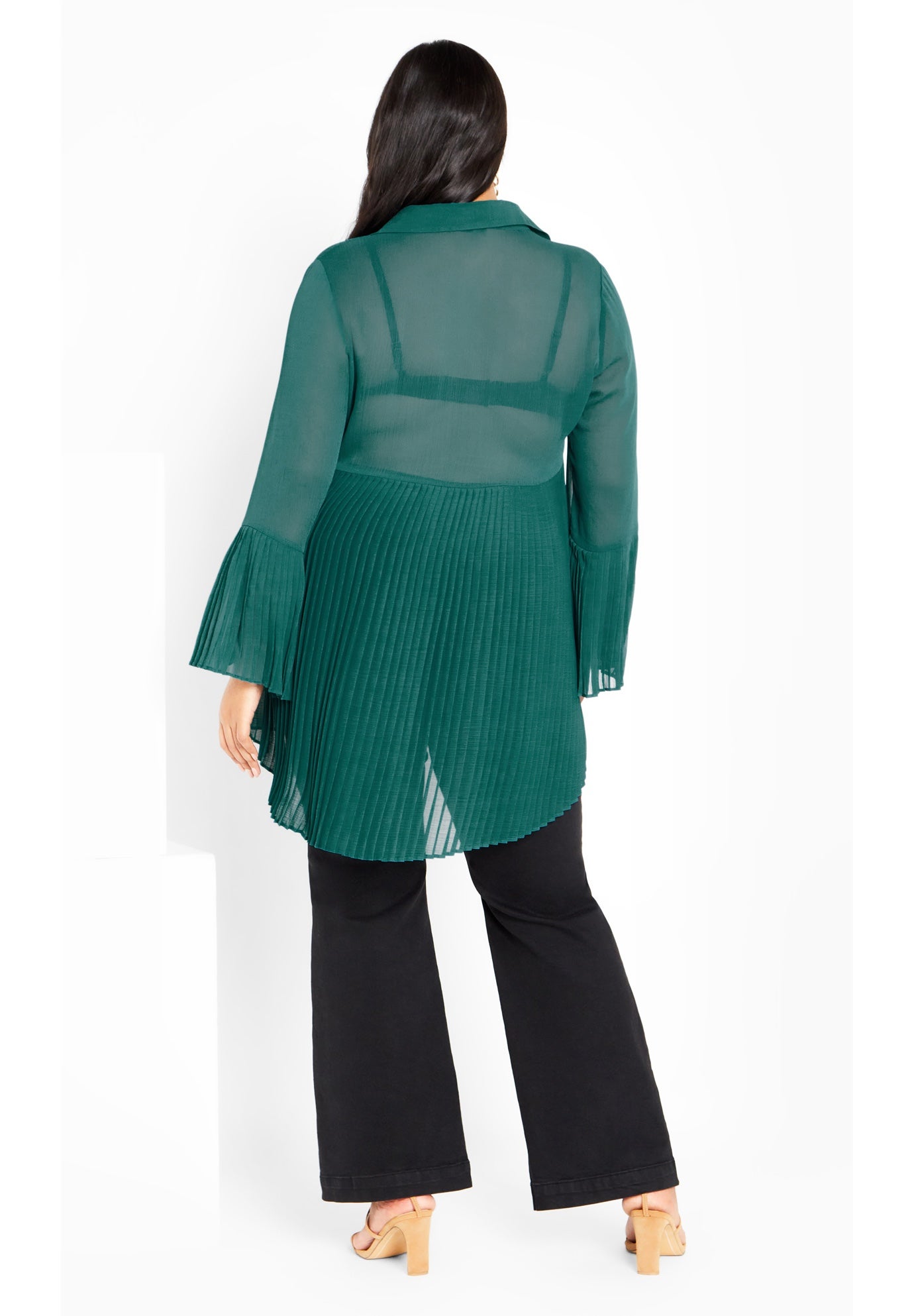 Perla Pleat Shirt image number 3