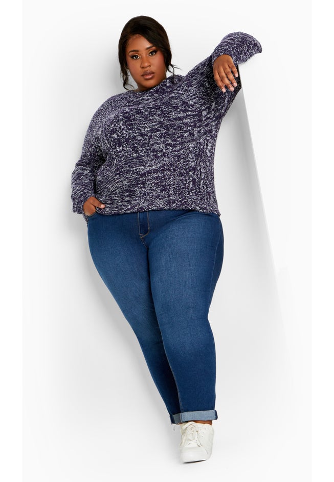 Charli Drop Shoulder Cable Sweater image number 1