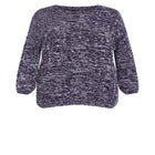 Charli Drop Shoulder Cable Sweater image number null