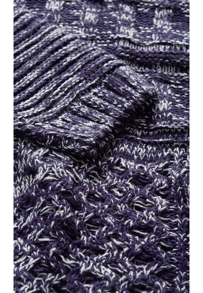 Charli Drop Shoulder Cable Sweater image number 6