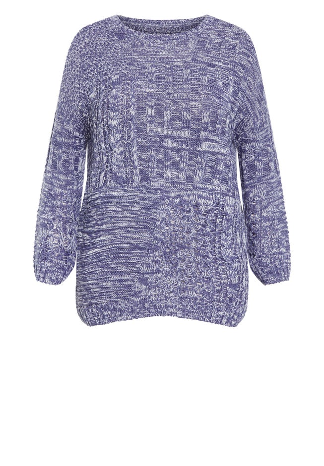 Charli Drop Shoulder Cable Sweater image number 4