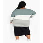 Sadie Colorblock Sweater image number null