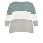 Sadie Colorblock Sweater image number null