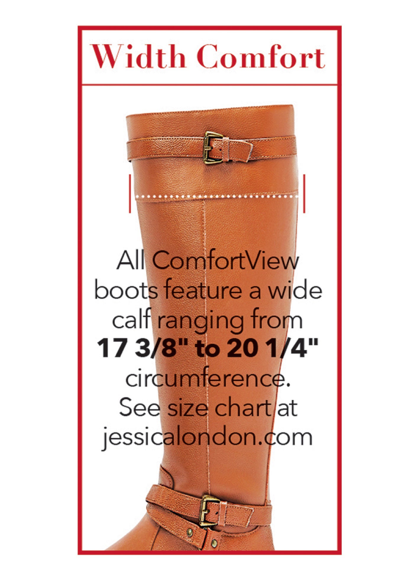 The Tamara Tall Wide Calf Boot By Comfortview image number 6