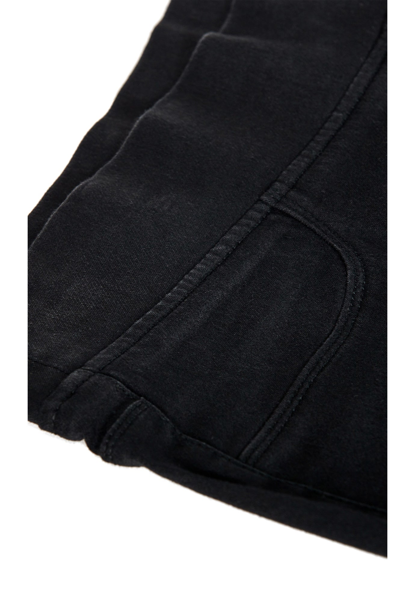 Pull On Cropped Denim Legging image number 6