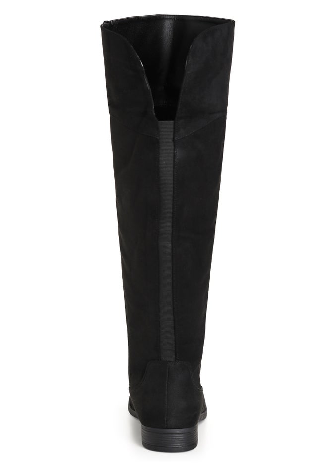 WIDE FIT Nadia Grey Tall Boot image number 2