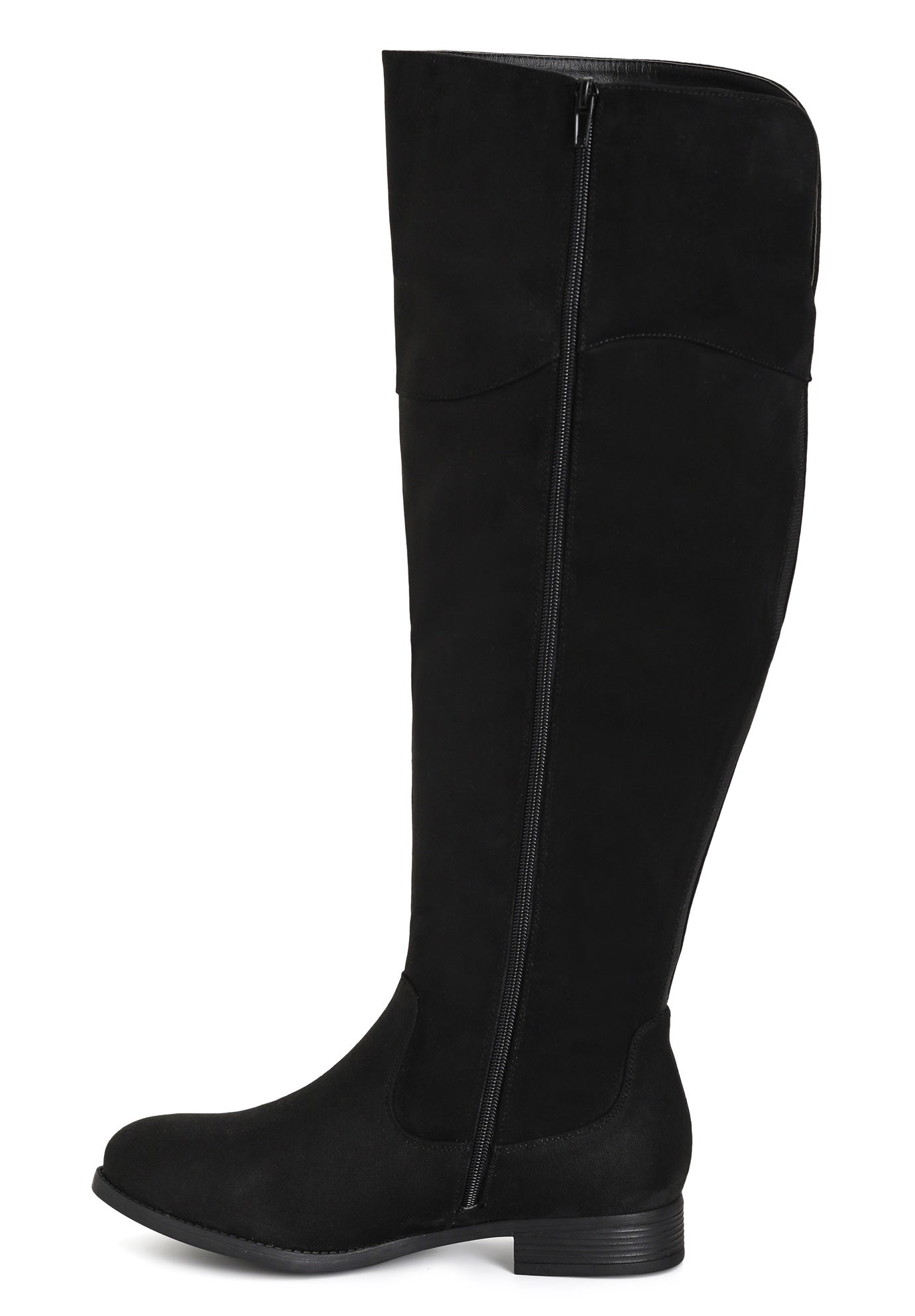 WIDE FIT Nadia Grey Tall Boot image number 3