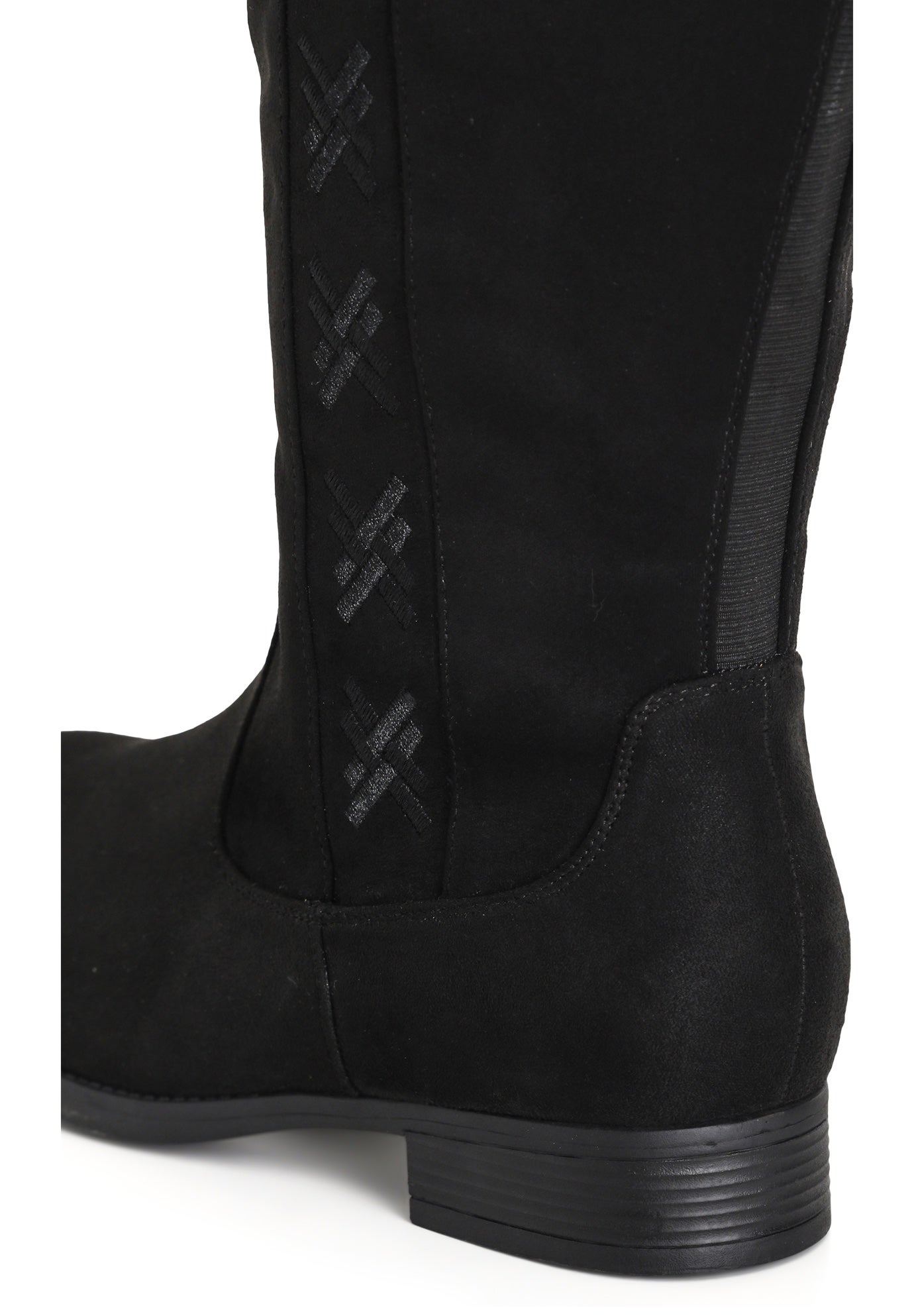 WIDE FIT Nadia Grey Tall Boot image number 6