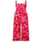 Smocked Crinkle Jumpsuit image number null
