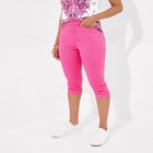 Stretch Denim Capri Pant image number 0