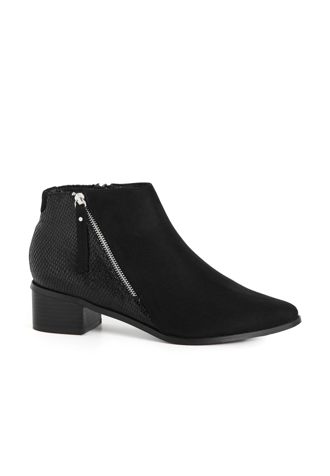 Arla Ankle Snake Skin Effect Boot image number 0