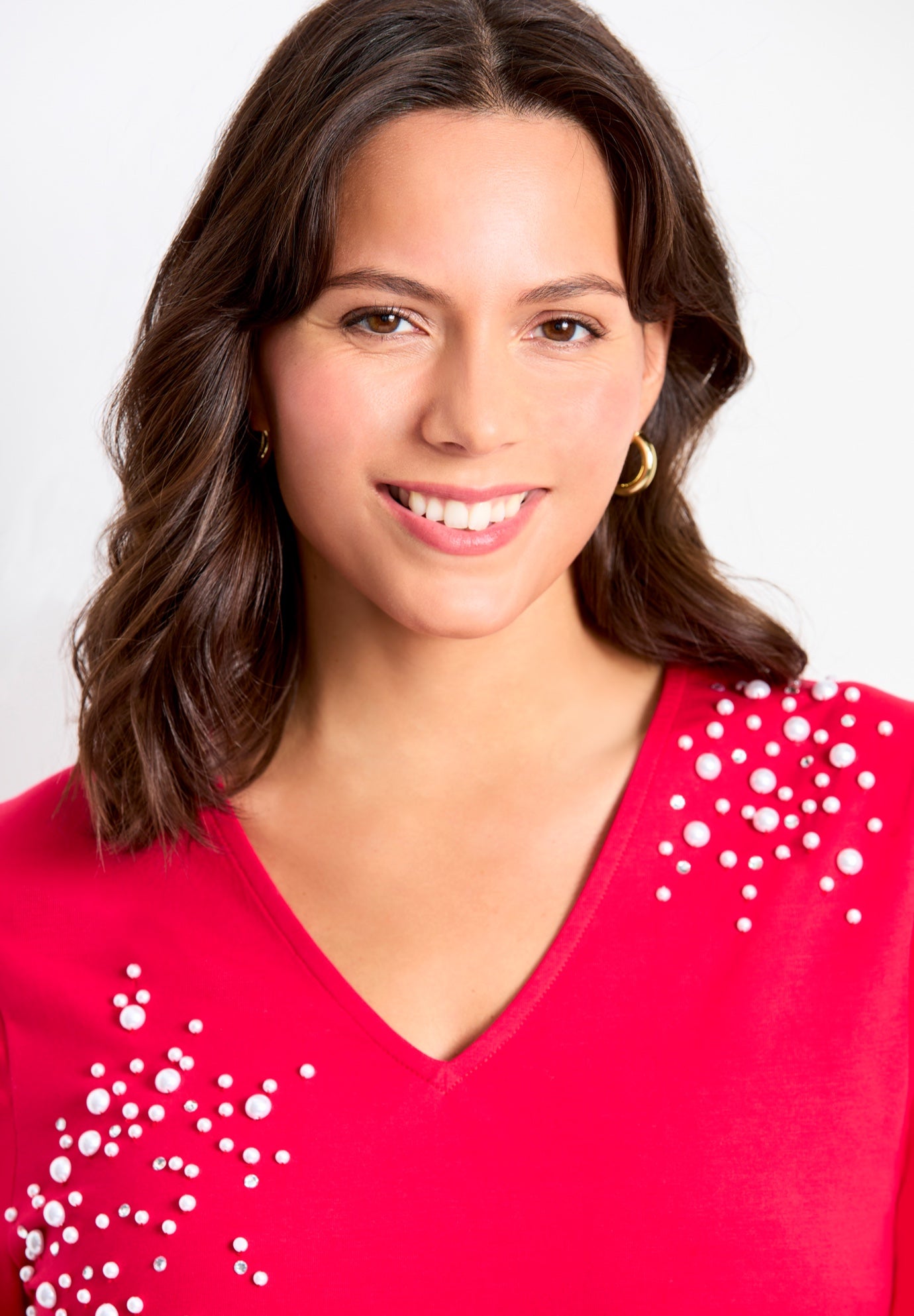 Embellished V-Neck Tunic image number 1