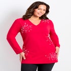Embellished V-Neck Tunic image number null