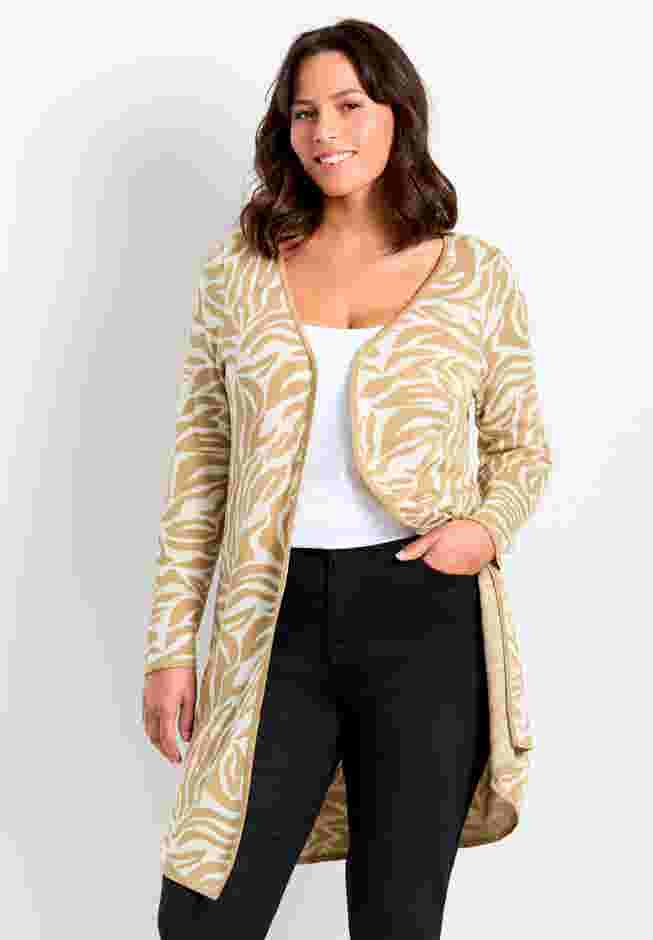 Open Front Sweater Cardigan image number 1