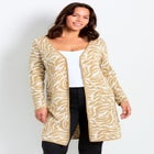 Open Front Sweater Cardigan image number null