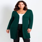 Open Front Sweater Cardigan image number null