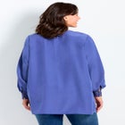 Pleated Peasant Blouse image number null