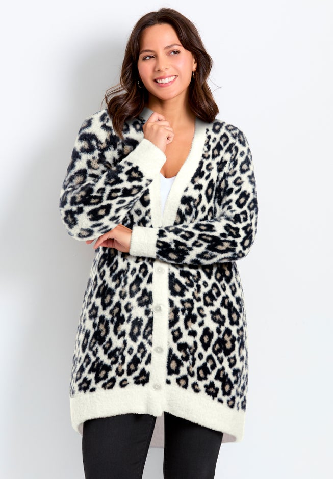 Button Front Cozy Cardigan image number 1