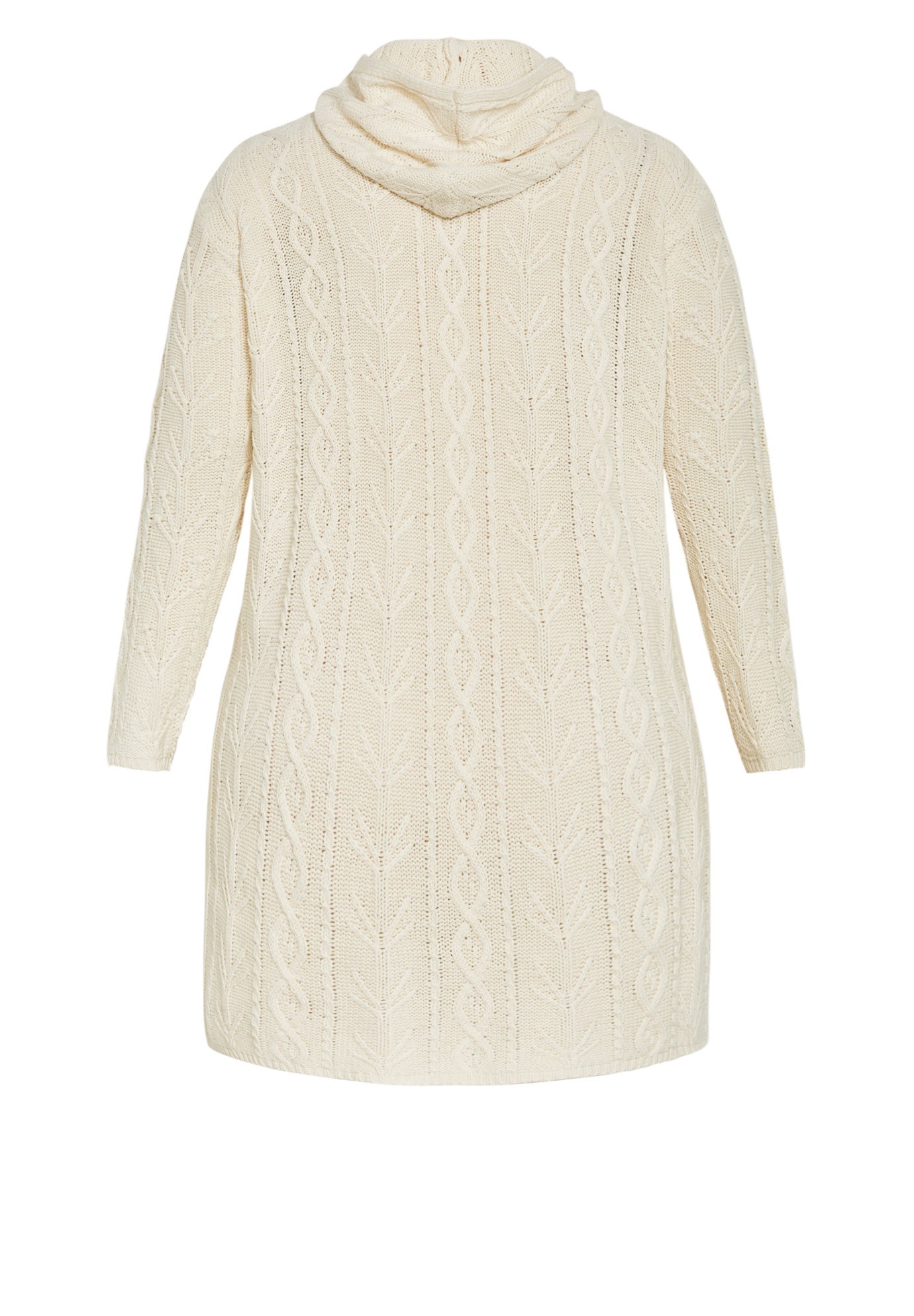 Camilla Cable Knit Hooded Cardigan image number 6