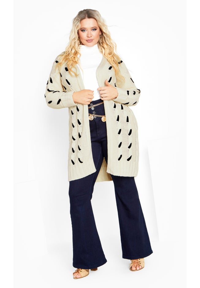 Lacey Cable Cardigan image number 3