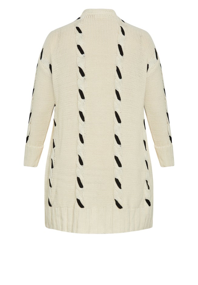 Lacey Cable Cardigan image number 4