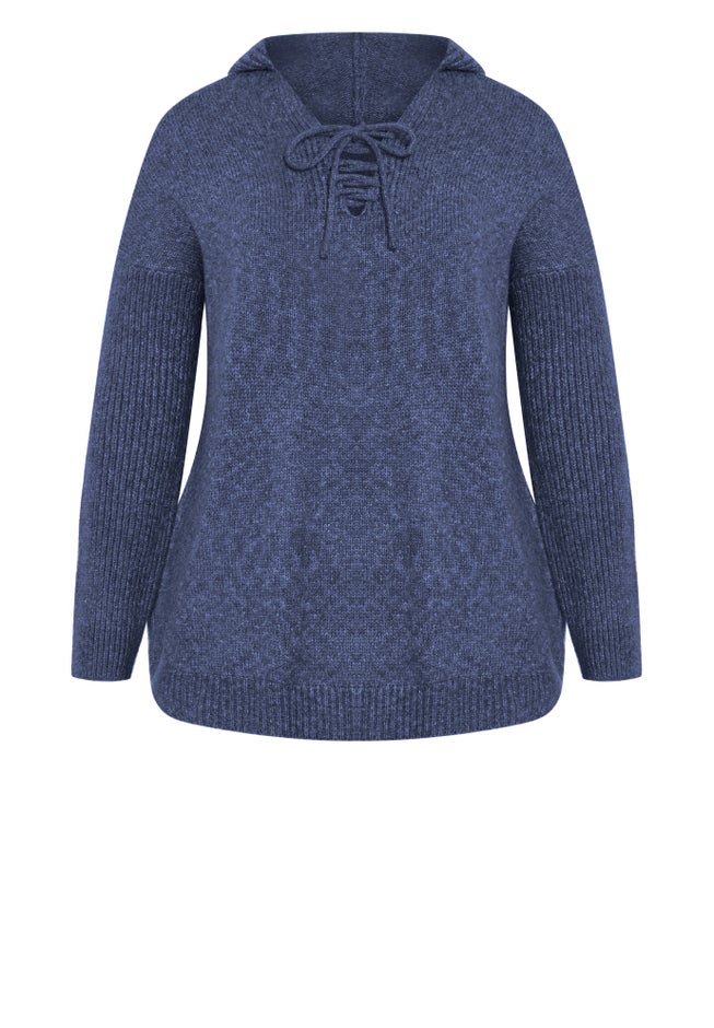 Rory Laceup Sweater image number null