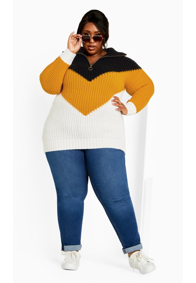 Colour Trio Sweater image number 3