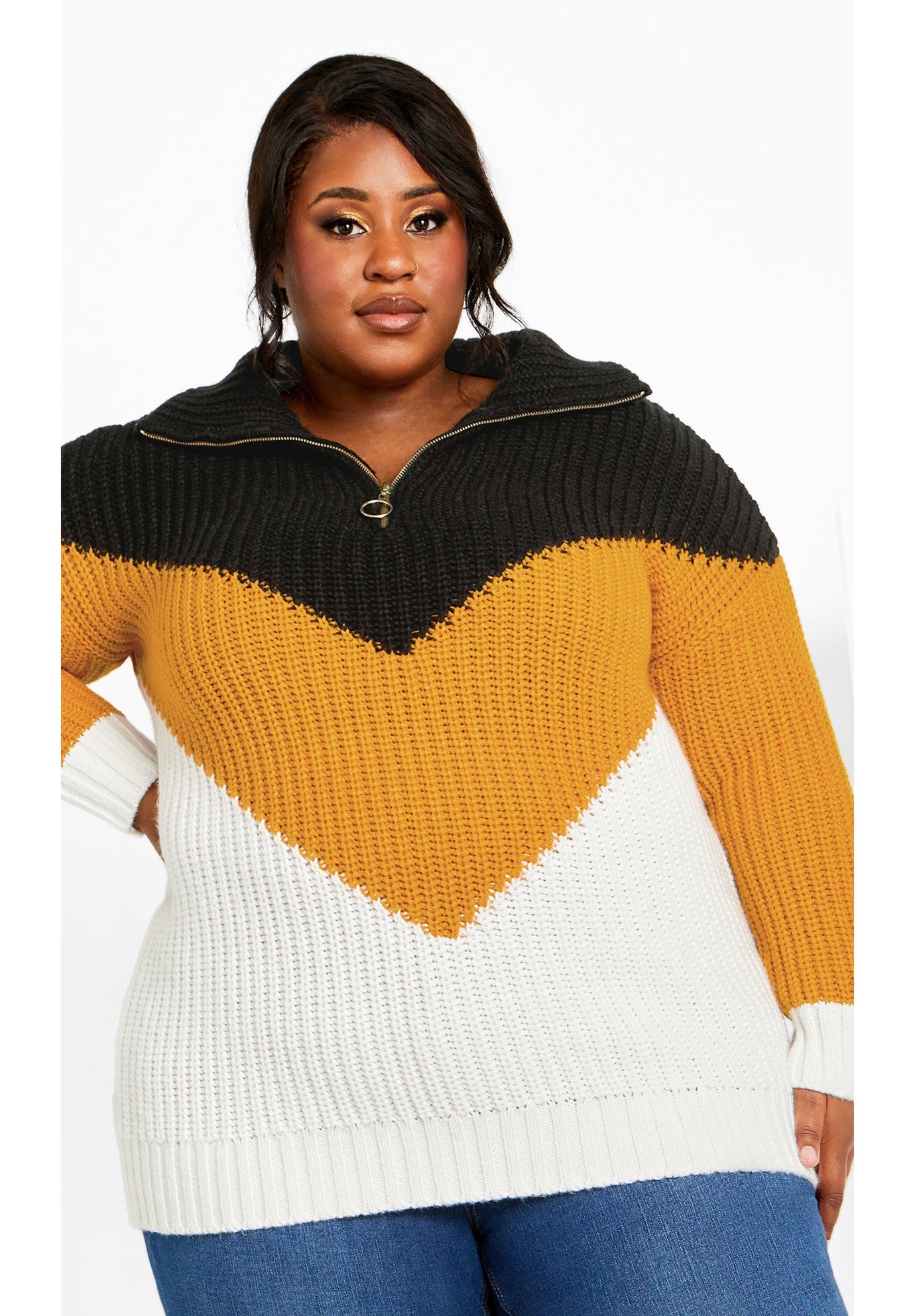 Colour Trio Sweater image number 0