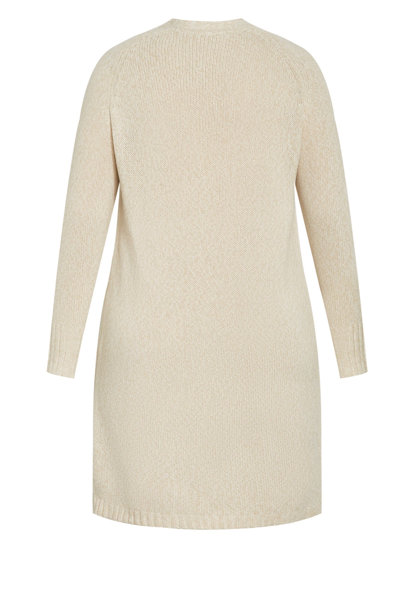 Charmed Collarless Longline Cardigan image number 4