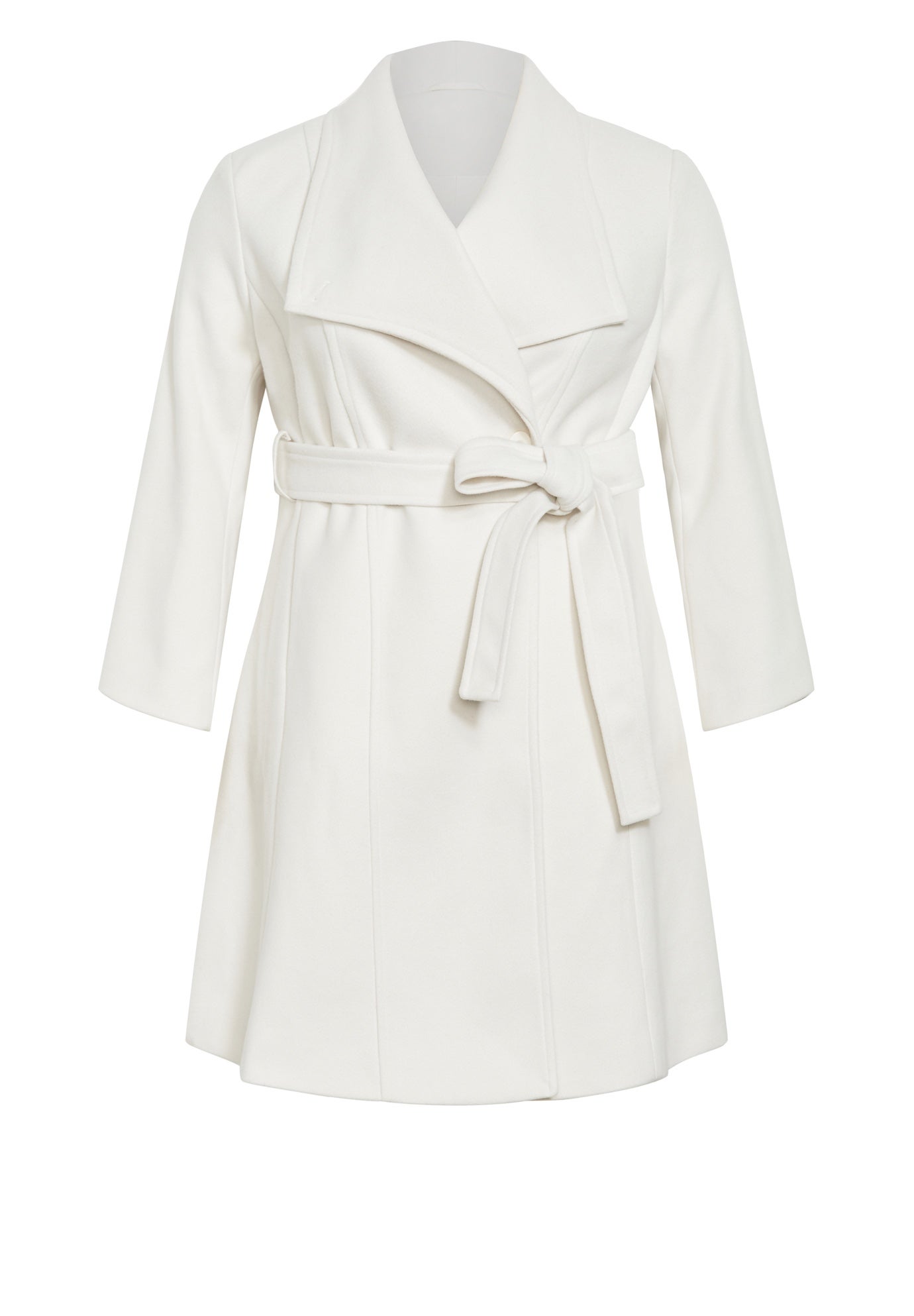 Isla Wrap Waist Tie Coat image number 4